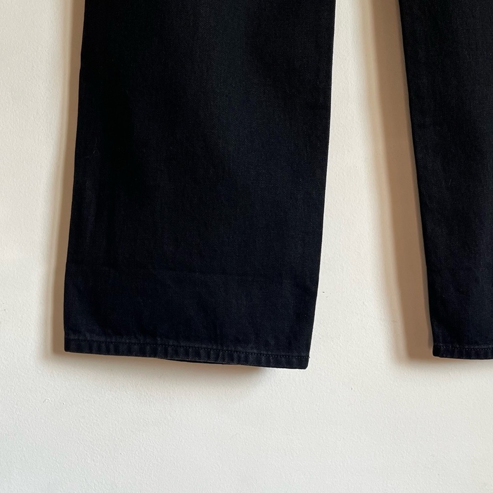 Madewell Black low-slung baggy jeans, size 26/27 - Picture 10 of 15